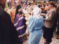 Obchody dnia Śww. App. Piotra i Pawła. 1998 rok. W uroczystościach uczestniczył Jego Ekscelencja, gen. bryg. Ks. Biskup Miron, Prawosławny Ordynariusz Wojska Polskiego